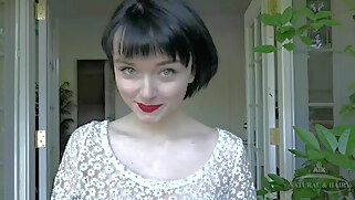 hairy brunette solo female hd
