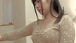 asian brunette handjob cunnilingus