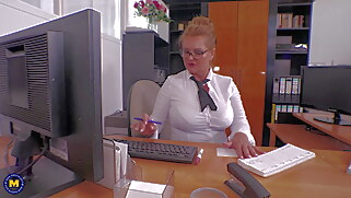 blowjob milf blonde big tits