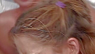 threesome milf blowjob blonde